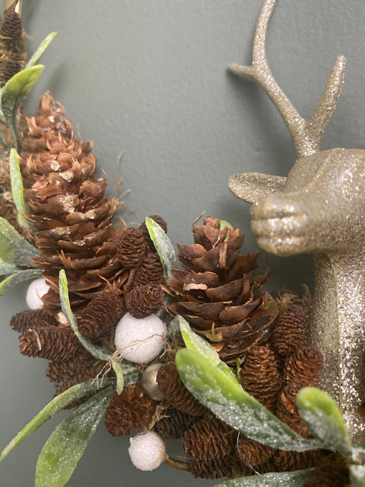 Reindeer and Pinecones