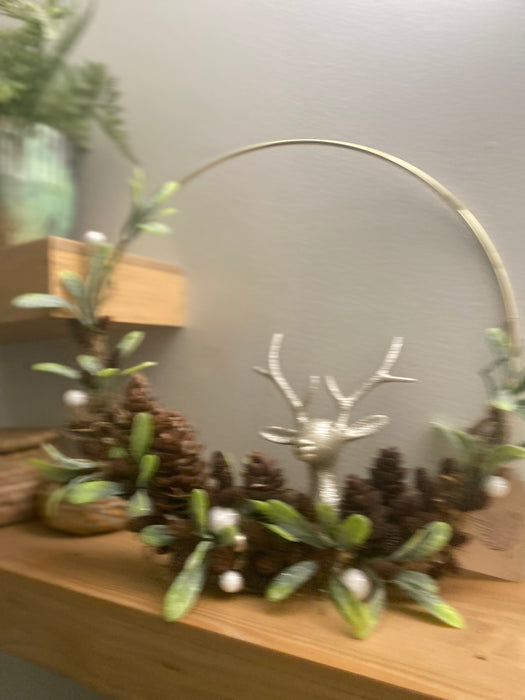 Reindeer and Pinecones