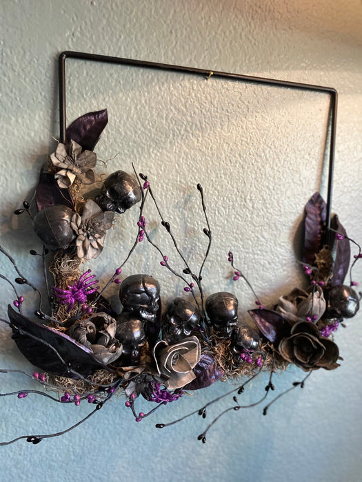 Skull Bouquet Wreath